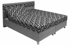 Čalouněná postel Agáta, s úložným prostorem