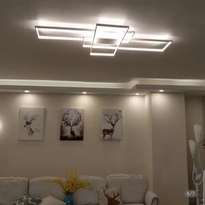 Toolight - LED stropní svítidlo + dálkové ovládání APP385-CP, chromová, OSW-07860