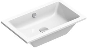 Catalano Zero umyvadlo 60x37 cm obdélníkový zápustný-pod pult bílá lesk 0124610001