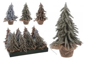 PROHOME - Strom vánoční 35 cm GLITTER