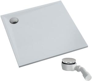 Schedpol Etrusco čtvercová sprchová vanička 80x80 cm bílá 3.460