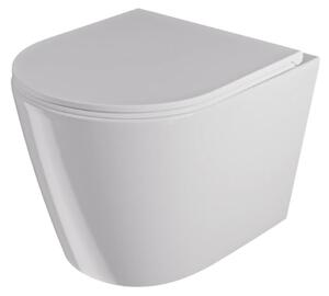 WC SET Geberit DuoFix s WC mísou Amaro + tlačítko Delta 01, chrom + izolační deska