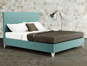 Luxusní čalouněná postel SIENA, s úložným prostorem