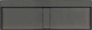 Deante Blur umyvadlo 120x40 cm obdélníkový na pult antracitová matný CQB_TU2S