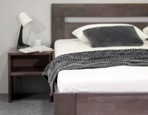 Zvýšená postel s úložným prostorem NICOLAS, 120x200, masiv buk