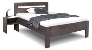 Zvýšená postel jednolůžko NICOLAS, 120x200, masiv buk