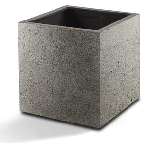 Grigio Cube With Wheels Natural Concrete V 40 cm / D 40 cm