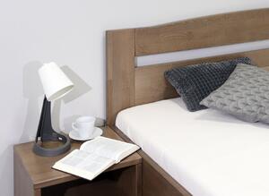 Zvýšená postel s úložným prostorem ANTONIO, 90x200, masiv buk