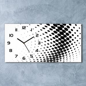 Skleněné hodiny na stěnu Geometrické pozadí pl_zsp_60x30_f_82569843