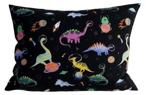 Povlak na polštář z mikrovlákna DINO SPACE 50x70 cm, barevný