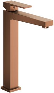 KFA Armatura Logon Brushed Rose Gold umyvadlová baterie stojící měděná 5132-612-34