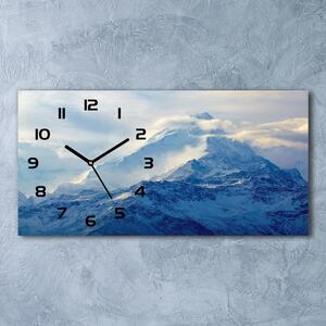 Skleněné hodiny na stěnu tiché Horský vrchol pl_zsp_60x30_f_83551401