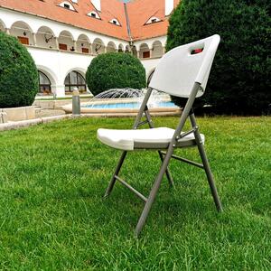 BRIMO Skládací židle - 4 ks - Plast