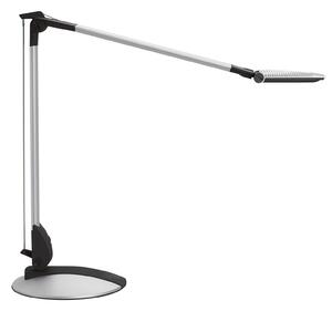 MAULoptimus LED stolní lampa, stříbrná, stojan