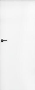 Interiérové dveře PORTA Laminát CPL 1.1 bezpolodrážkové - CPL bílá, levé "80", zámek pro WC, zvýšená CN 210