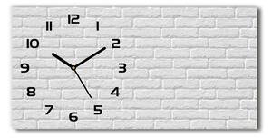 Skleněné hodiny na stěnu tiché Zděná zeď pl_zsp_60x30_f_84571096