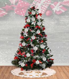 Tutumi, průhledné vánoční ozdoby na stromeček 30ks SYSD1688-058, CHR-08410