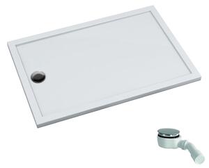 Schedpol Caspar New obdélníková sprchová vanička 110x80 cm bílá 3.2837