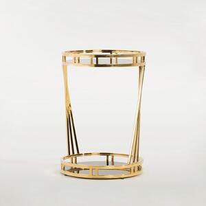 Kulatý glamour stolek ENIOCOZI