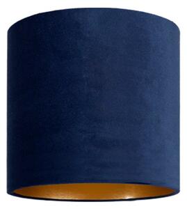 Stínidlo na stojací lampu Nowodvorski 8344 PETIT A modrá/zlatá