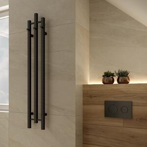 LaVita Calentador koupelnový radiátor designově 162x20.5 cm černá 5904194692216