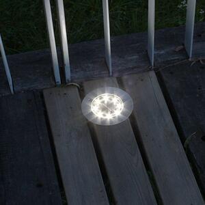 Bluegarden Toolight, LED solární lampa 4,5cm 1ks P60048, stříbrná, OGR-05685