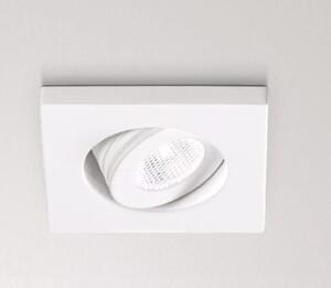 Gea Luce Bodové nastavitelné svítidlo Elara, 3W, hranaté Teplota světla: Teplá bílá - 3000 K