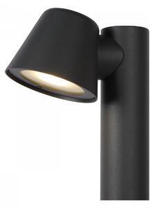 Lucide 14881/70/30 LED zahradní sloupekové svítidlo Dingo 1x4,5W | GU10 | 320lm | 3000K | IP44 - černé