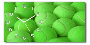 Skleněné hodiny na stěnu Tenisové míčky pl_zsp_60x30_f_94972793
