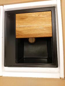 Sink Quality, buková dřevěná prkénko na krájení 365x425 mm, hnědá, SKQ-CB.365x425