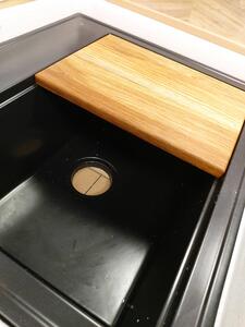Sink Quality, buková dřevěná prkénko na krájení 240x348 mm, hnědá, SKQ-CB.240x348