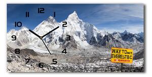 Skleněné hodiny na stěnu tiché Hora Everest pl_zsp_60x30_f_95403149
