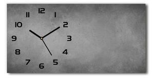 Skleněné hodiny na stěnu tiché Betonové pozadí pl_zsp_60x30_f_97738179