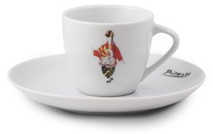 Karlovarský porcelán Picasso na espresso s podšálkem 80 ml