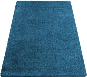 Makro Abra Kusový shaggy koberec jednobarevný Kamel modrý Rozměr: 200x290 cm