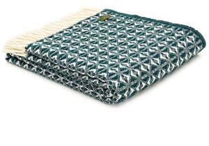 Vlněná deka Cobweave Emerald 200 x 150 cm Tweedmill