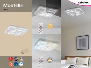 Rabalux 5859 LED přisazené stropní svítidlo Montelle 56W | 2393lm | 2700-5500K - bílé