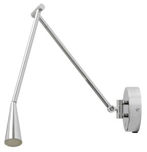Nástěnná Svítidla 101 COPENHAGEN, stmívatelné, Metalická, Obývací pokoj, Hliník, Design