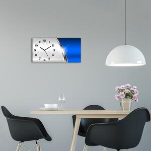 Skleněné hodiny na stěnu Koková abstrakce pl_zsp_60x30_s_403380373