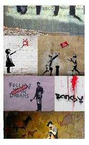 Fototapeta koláž podle umělce - Banksy: a koláž