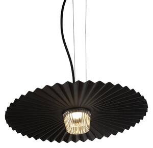 Karman Gonzaga LED závěsné světlo, Ø 42 cm, černá
