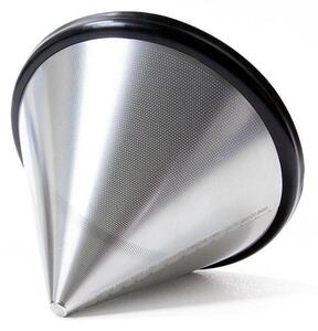 Able Kone kovový filtr pro Chemex nerezový šedý pro 6-10 šálků