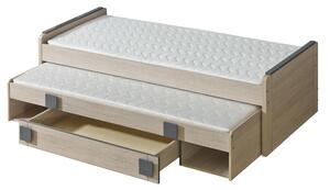Rozkládací postel 80 cm Gemo G16 (s rošty). Vlastní profesionální přeprava až k Vám domů 605032