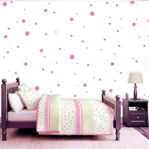 Fototapeta růžové tečky - Charming Dots