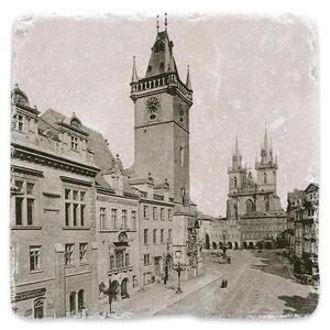Praha - Staroměstské náměstí - mramorový tácek