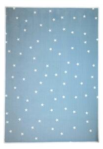 Vopi koberce AKCE: 95x200 cm Kusový dětský koberec Hvězdičky modré - 95x200 cm