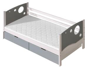 Jednolůžková postel 80 cm Kolin (s roštem a úl. prostorem). Vlastní profesionální přeprava až k Vám domů 605359