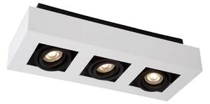 Italux IT8001S3-WH/BK stropní bodové svítidlo Casemiro 3x50W|GU10