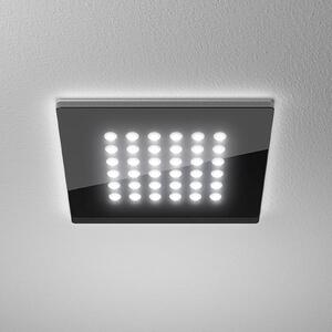Ploché čtvercové LED svítidlo Domino, 16 x 16 cm, 11 W