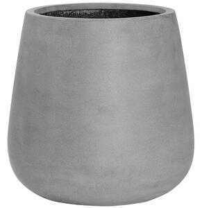 Pottery Pots Venkovní květináč kulatý Pax XL, Grey (barva šedá), kolekce Natural, kompozit Fiberstone, průměr 66 cm x v 67 cm, objem cca 188 l